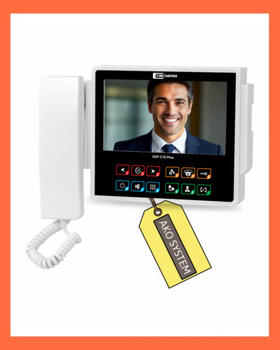 گوشی تکنما مدل C70 پلاس ارتباط داخلی